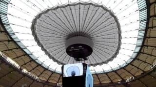 BC Place Stadium retractabe roof [upl. by Enilecram]