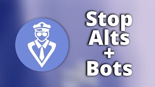 How to make a Discord Verification System with AltDentifier [upl. by Kristie]