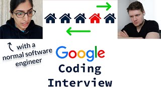 Google Coding Interview With A Normal Software Engineer [upl. by Newo761]