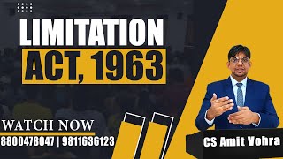 Limitation Act 1963JIGL CS Executive [upl. by West]