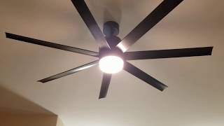 Fanimation Studio Collection Blitz 56in CEILING FAN REVIEW amp INSTALLATION [upl. by Amri535]