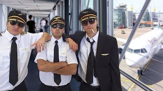 Fake Pilot At The Airport Prank [upl. by Kristos543]