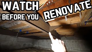 Watch This Before You Renovate a Mobile Home  Weight and Structure [upl. by Occer23]