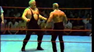 Curt amp Larry Hennig v Road Warriors AWA Tag Titles [upl. by Grati]