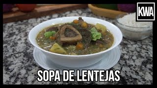 SOPA DE LENTEJAS [upl. by Carrnan]