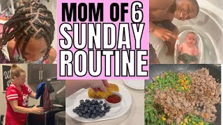 Mom of 6 Productive Sunday Routine  Christy Gior [upl. by Ylaek]