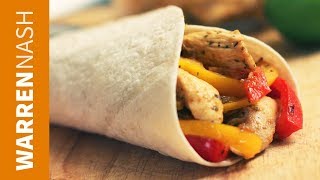 Chicken Fajitas Recipe  Mexican classic  Recipes by Warren Nash [upl. by Leva]