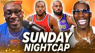 Unc amp Ocho react to LeBron amp Lakers beating the Clippers  did Roach get robbed vs Tank  Nightcap [upl. by Treulich491]