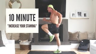 HOW TO RUN LONGER  Home Workout to IMPROVE STAMINA [upl. by Burny]