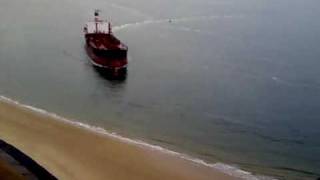 Stranding Tanker Vlissingen [upl. by Yalhsa]