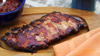 Easy Oven Baked Barbecue St Louis Ribs Recipe TENDER  EatSimpleFoodcom [upl. by Ahsiuqel504]