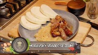 Moravský vrabec se zelím a knedlíkem Nejlepší recept ❤️ [upl. by Weixel743]