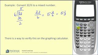 Converting Between Improper Fractions and Mixed Numbers [upl. by Connors501]