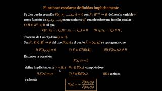 Funciones implícitas I  FIUBA [upl. by Anoirb580]