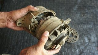 How Easy to Convert a Car Alternator to Motor  Technical Partha [upl. by Dewayne611]