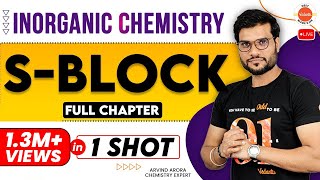 S Block One Shot  NEET Preparation  NEET Chemistry  Arvind Arora Sir  Vedantu NEET [upl. by Furlani]