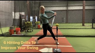 6 Hitting Drills to Improve Your Swing [upl. by Ahsakat]