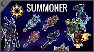 All Summoner Weapons  Terraria Calamity Mod [upl. by Goulette]