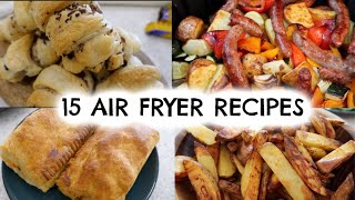 15 AIR FRYER RECIPES  WHAT TO COOK IN YOUR AIR FRYER  KERRY WHELPDALE [upl. by Northington392]