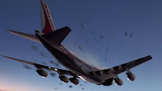 Air India Flight 182  Crash Animation [upl. by Odranar526]