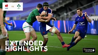 Extended Highlights France v Ireland  Guinness Six Nations 2020 [upl. by Bander979]