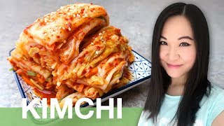 REZEPT Kimchi selber machen  fermentierter Chinakohl  koreanisches Essen [upl. by Zebe]