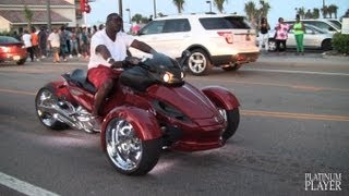 CANAM SPYDER ROADSTER CUSTOM MYRTLE BEACH [upl. by Evot332]