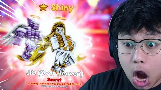 SHINY DIO OVER HEAVEN SHOWCASE  Anime Adventures [upl. by Jacobo]