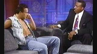 Van Damme on Arsenio Hall Universal Soldier Part 2 [upl. by Dnalon530]