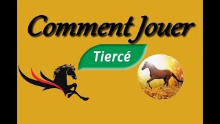 COMMENT JOUER AU TIERCE PMU [upl. by Macilroy223]