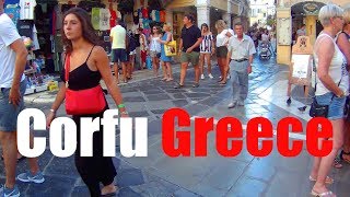 Exploring CORFU GREECE A Tour of the Beautiful Old Town [upl. by Mieka]