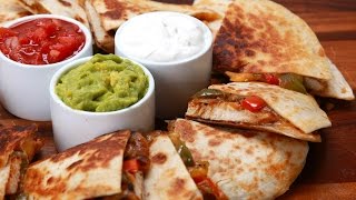 Chicken Fajita Quesadillas [upl. by Nive]