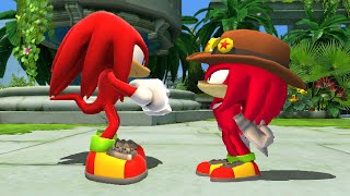 Sonic Generations Play as Classic Knuckles [upl. by Oderfliw]