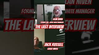 JACK RUSSELL GREAT WHITE LAST INTERVIEW [upl. by Also307]