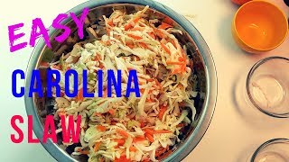 EASY Carolina Coleslaw [upl. by Evvy]