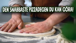 Enkel amp snabb pizzadeg  Ett Gott Land [upl. by Ahcsas]