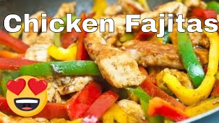 Chicken Fajitas Recipe  The Frugal Chef [upl. by Cass]