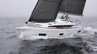 BAVARIA C38  Sailing test [upl. by Adnopoz]