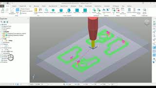 Autodesk PowerMill  2D Cutter compensation  Curve or FeatureSet method [upl. by Eizzik412]