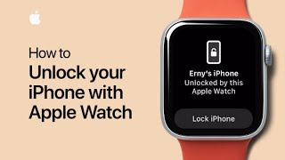 How to unlock your iPhone with your Apple Watch — Apple Support [upl. by Azrim512]