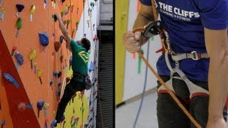 How to Use Proper TopRope Belay Method  Rock Climbing [upl. by Connell]