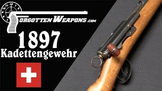 Swiss 1897 SchmidtRubin Kadettengewehr Training Rifle [upl. by Hares]