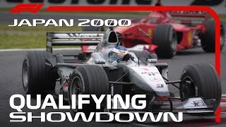 Hakkinen and Schumachers Qualifying Showdown  2000 Japanese Grand Prix [upl. by Ferree]