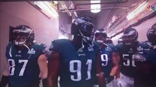 Super Bowl LII Player And Team Introductions [upl. by Aivekahs]