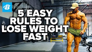 5 Easy Rules to Lose Weight Fast  Mark Bell [upl. by Jurdi]