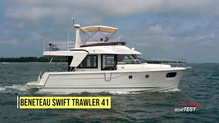 BENETEAU Swift Trawler 41  Performance amp Review by BoatTestcom [upl. by Evelina955]