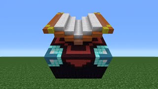 Minecraft Tutorial How To Make An Enchanting Table Statue [upl. by Leifeste]