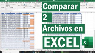 Como comparar archivos en Excel y encontrar las diferencias 4 maneras 🤓 [upl. by Edson]