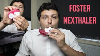 NextHaler FosterFostair inhaler review and demonstration [upl. by Elfreda]