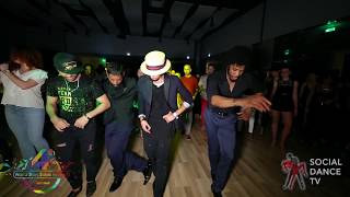 Eddie Torres Jr  Terry  Fadi  Srini  Cha Cha Animation  4th World Stars Salsa Festival [upl. by Nimrahc225]